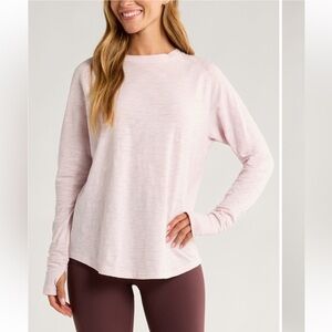 Zella Relaxed Long Sleeve Slub Tee